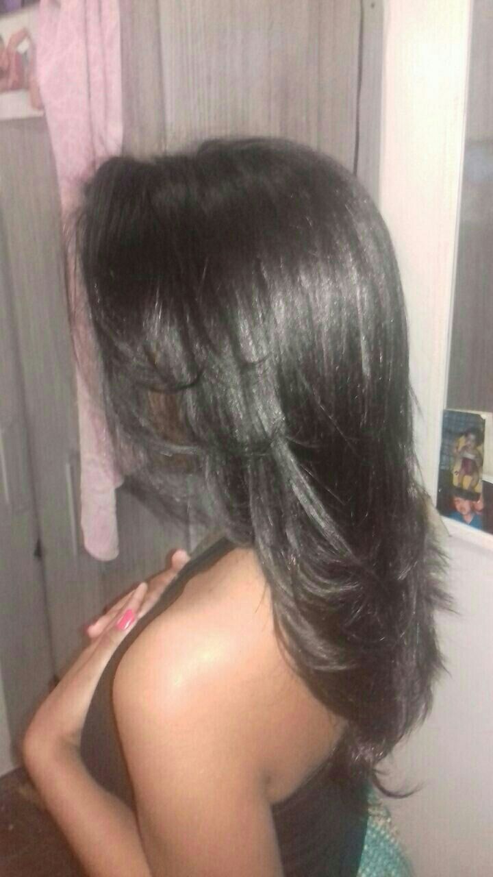 Progressiva + corte cabelo cabeleireiro(a) outros estudante auxiliar administrativo assistente esteticista