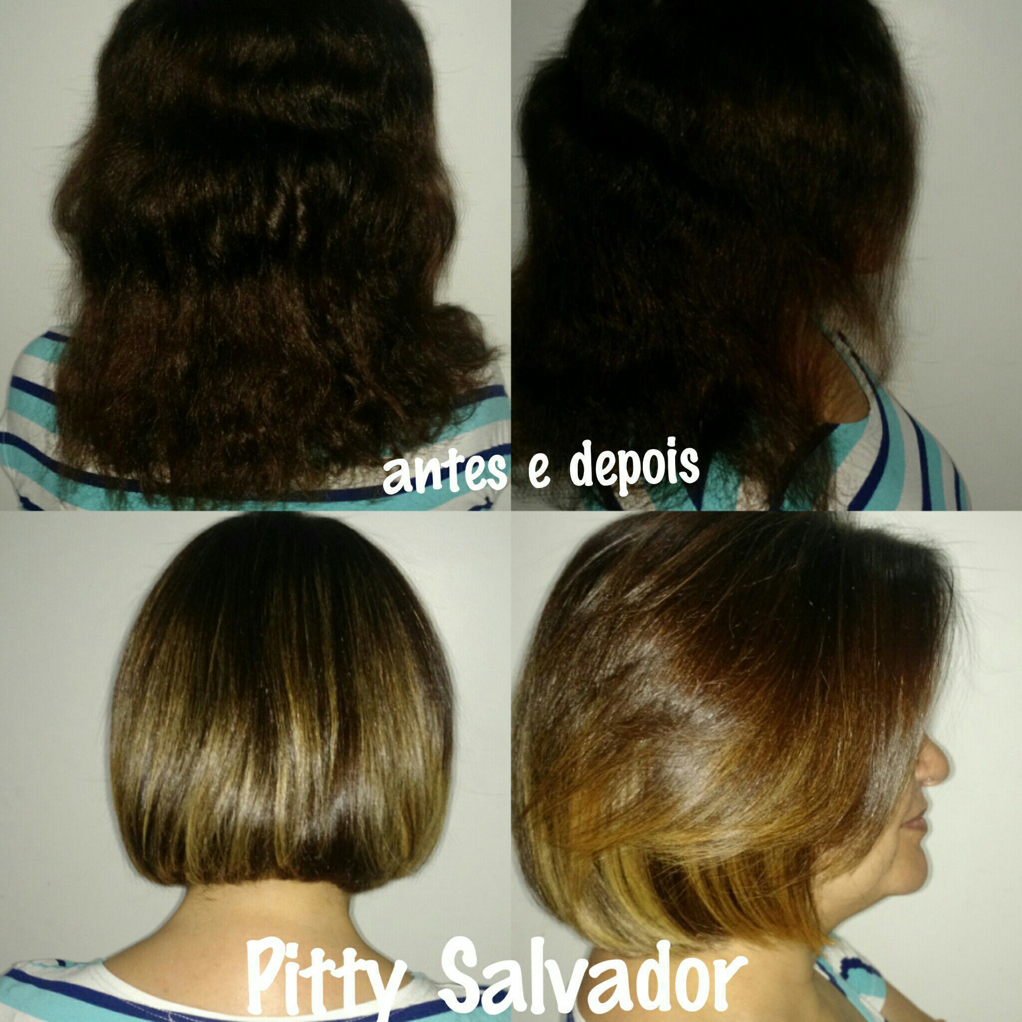 Corte, coloração de raiz e pontas claras... cabelo cabeleireiro(a) cabeleireiro(a) cabeleireiro(a)