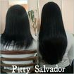 Alongamento de cabelo, técnica de queratina
Cabelo natural brasileiro