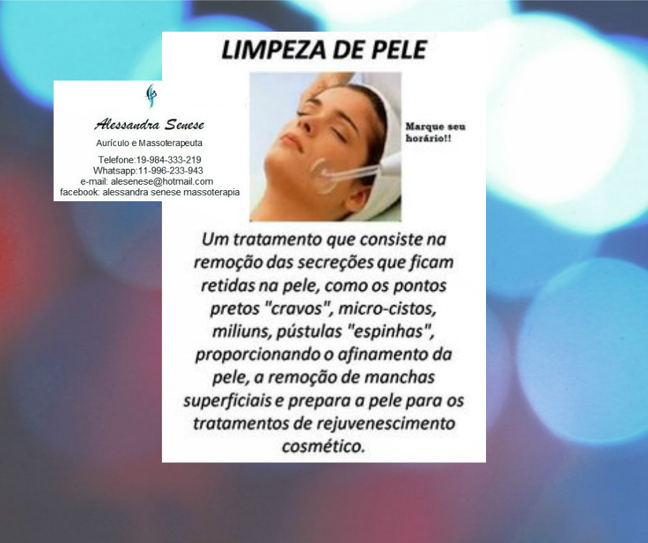 #limpezadepele # relax #cuidandodapele #pelelimpa estética massoterapeuta