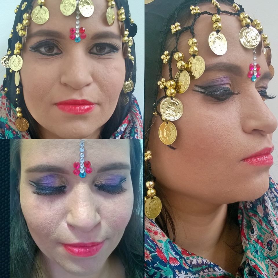 Make Árabe Modelo Cristiane  maquiagem maquiador(a) designer de sobrancelhas consultor(a)