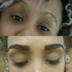 Design de sobrancelhas. Tratamento de recuperação dos fios #visagismofacial #estética #designdesobrancelhas