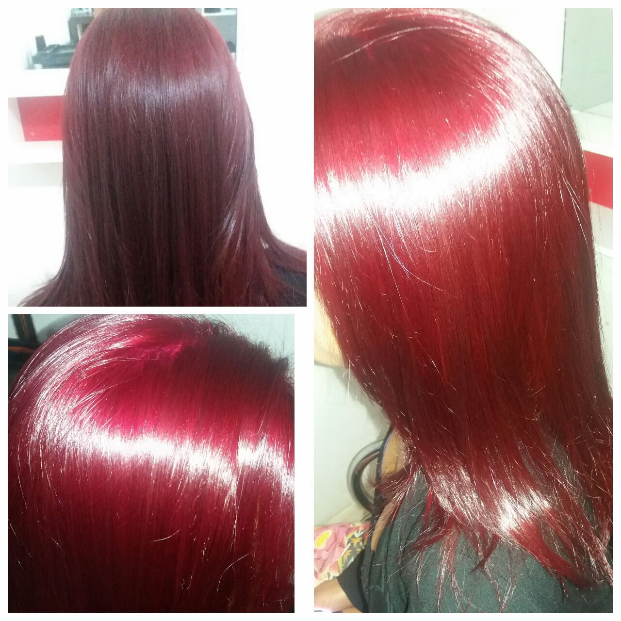 Coloração +escova cabelo auxiliar cabeleireiro(a) escovista auxiliar cabeleireiro(a)