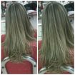 #Mechas loiras#discreta#morenadebomgosto#Tonalização AlfaParf#