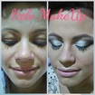 #makeup #dourado #prata #linda 