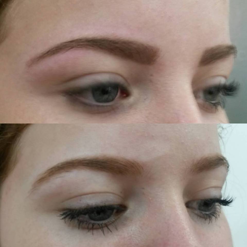 Design de sobrancelha feito de acordo com as medidas do rosto. Finalização com lápis retrátil cor única que se aplica a todo tipo de pele e cor de cabelo. estética designer de sobrancelhas