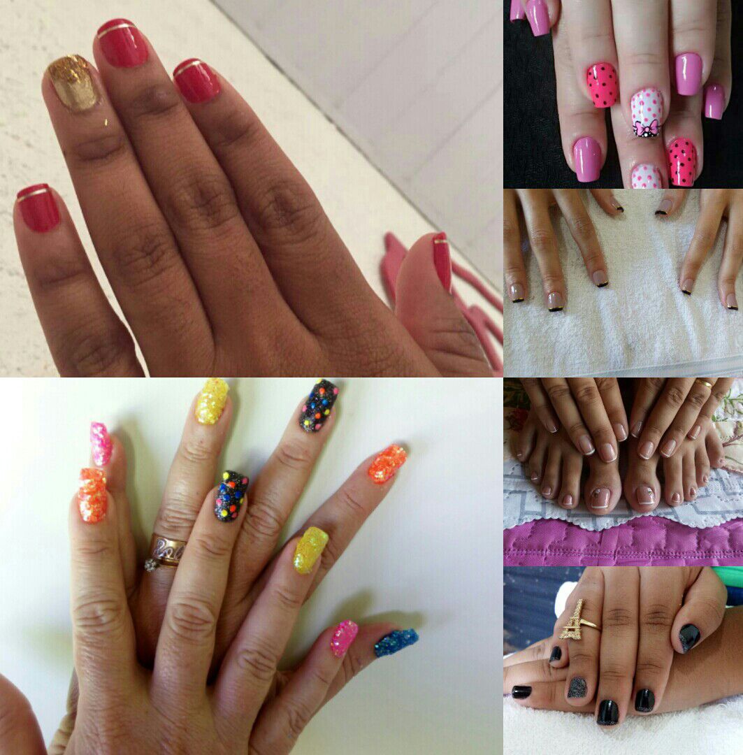 unha manicure e pedicure
