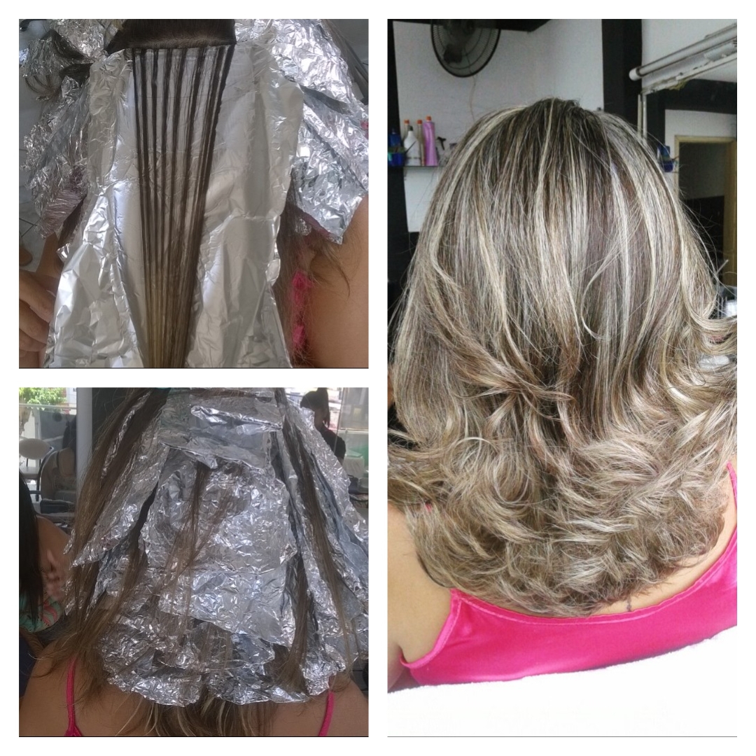 Luzes  cabelo cabeleireiro(a) maquiador(a) escovista stylist / visagista