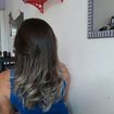 Fiz ombre hair platinado👏😍⚘