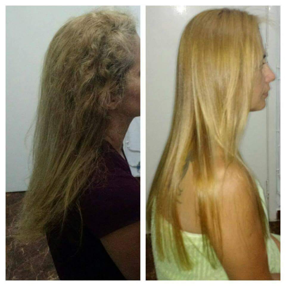 Progressiva e reconstrução  cabelo auxiliar cabeleireiro(a) recepcionista maquiador(a)
