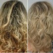 Mechas em tricotagem para intensificar o dourado.
#mechas#cabelo