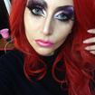 Make drag queen para meu curso aos domingos <3 #makeup #dragqueen #artística 