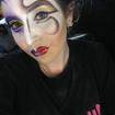 Cirque du Soleil by me <3 #maquiagem #maquiagemartística #makeuplover #cirquedusoleil 