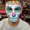 Caveira mexicana no meu curso em U!MakeUp School em Itaquera/São Paulo <3 #caveira #artística #makeup #makeuplover 