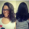 Corte com Escova modelada