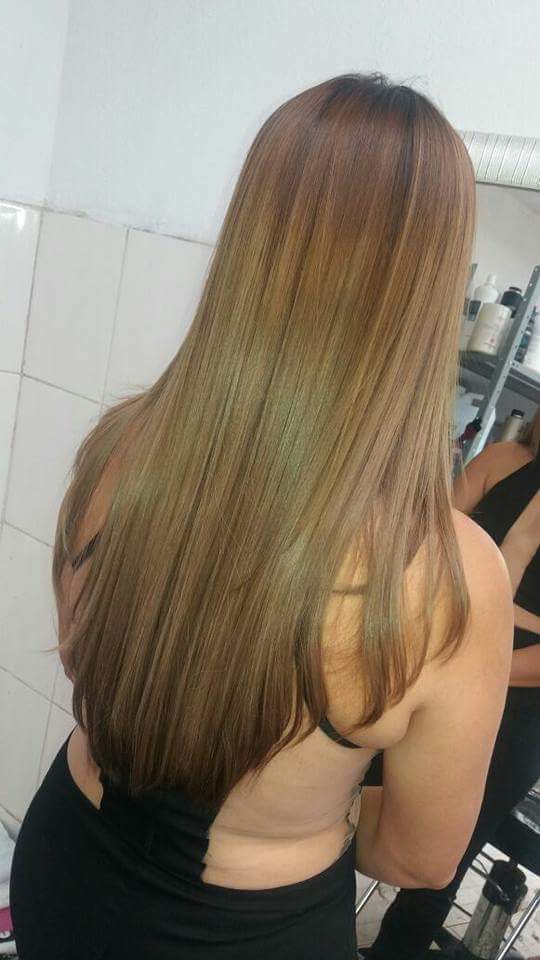 Coloração  , corte e reconstrução  cabelo cabeleireiro(a) esteticista