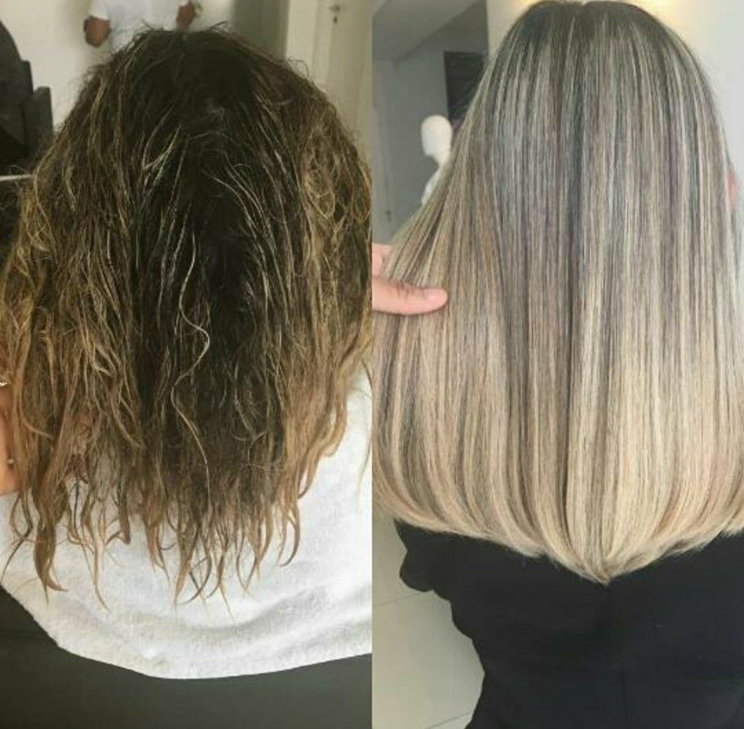 Mechas e corte com responsabilidade 🌸 cabelo cabeleireiro(a) barbeiro(a) designer de sobrancelhas