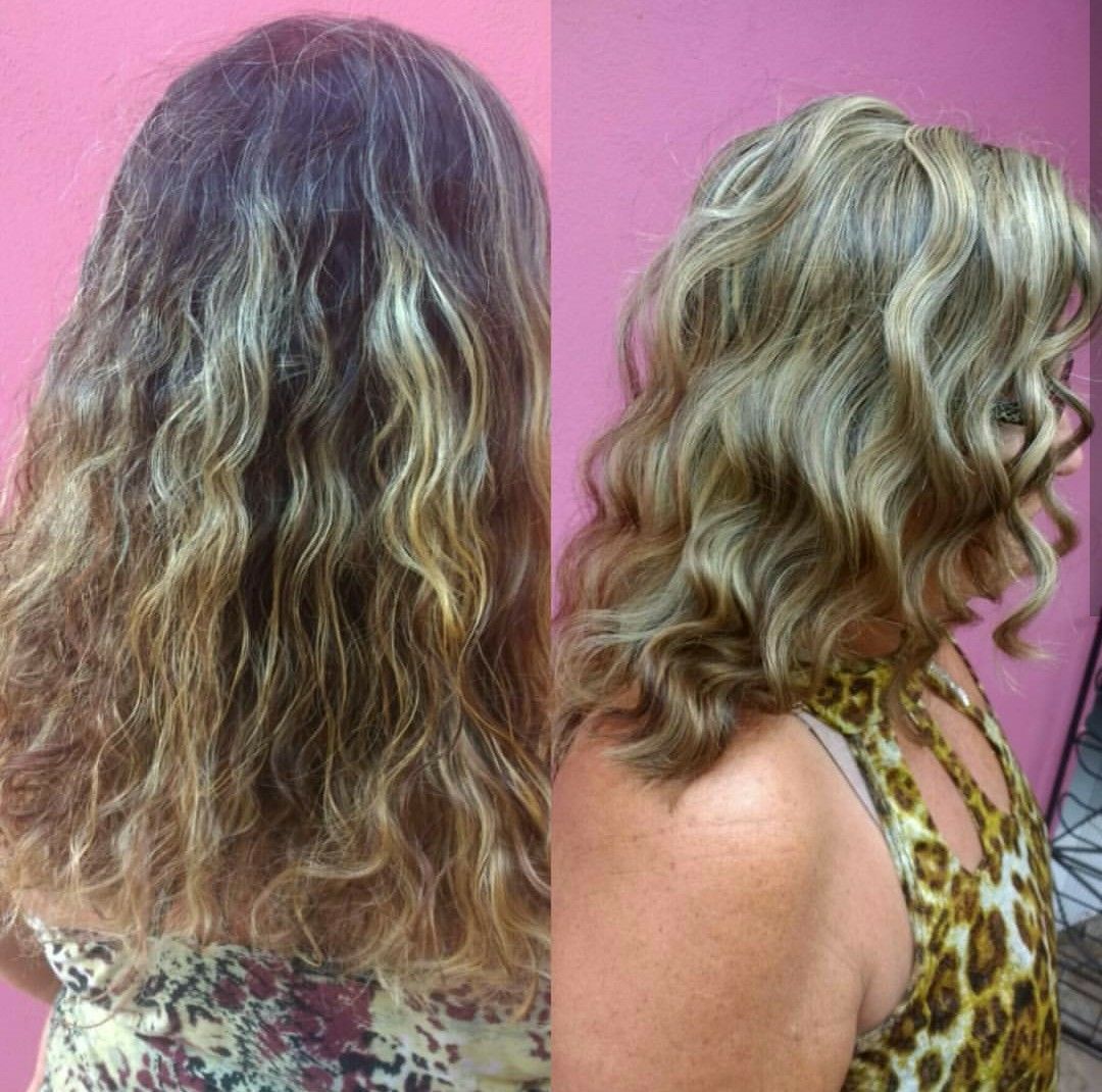 Mechas cabelo cabeleireiro(a) barbeiro(a) designer de sobrancelhas