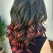 Ombre hair pink