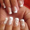 Treinando.. francesa encapsulada. #alongamentodeunhas #nails #unhas