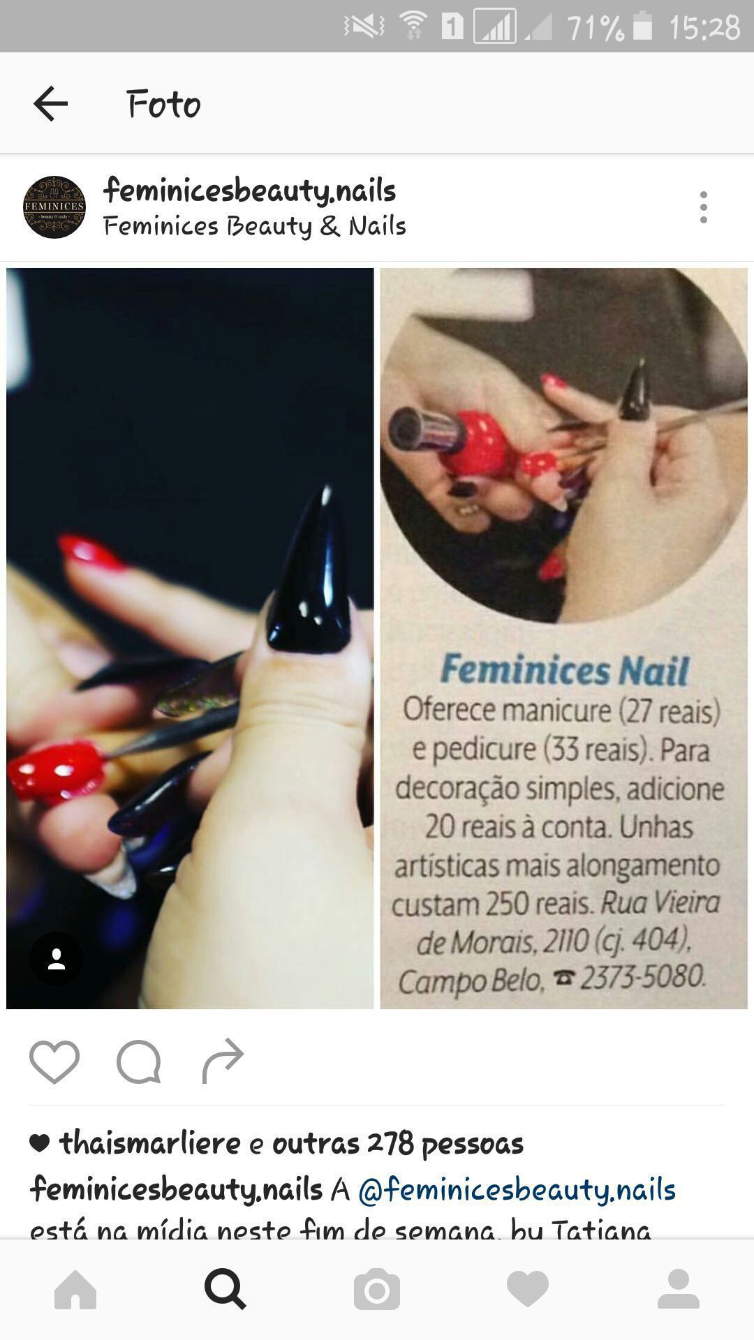 Foto feita para a Revista Veja do antigo local de trabalho. 😍 unha manicure e pedicure massoterapeuta