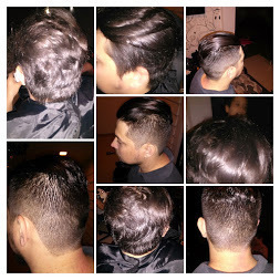 antes e depois do corte cabelo stylist / visagista cabeleireiro(a) barbeiro(a) docente / professor(a)