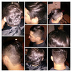 antes e depois do corte