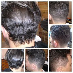 antes e depois cabelo stylist / visagista cabeleireiro(a) barbeiro(a) docente / professor(a)