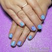 Esmaltação + Decoração com carimbo de Unhas.