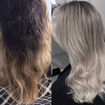 Antes e depois da correção de cor por Alain Jaddah 