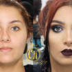 Antes e depois da linda da Vicky, maquigem ideal para sair a noite!
.
#maquiagem #maquiagempro #makeupartist #mua #maquiadoraubatuba  #makeup #makeuppro #maquiagemneutra #batomescuro #darklipstick #maquiadora