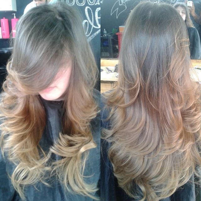 #Luzes #corte #escova cabelo designer de sobrancelhas cabeleireiro(a) stylist / visagista