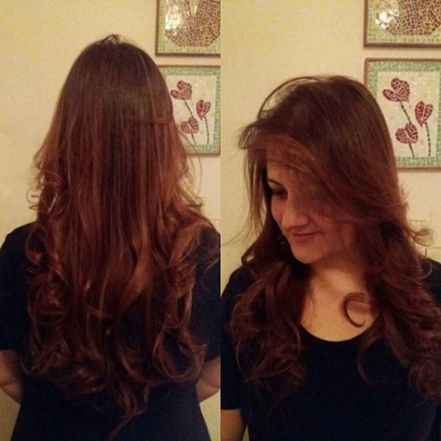 banho de #cor e #progressiva cabelo designer de sobrancelhas cabeleireiro(a) stylist / visagista