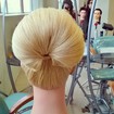 Penteado coque Cinderella/Chignon