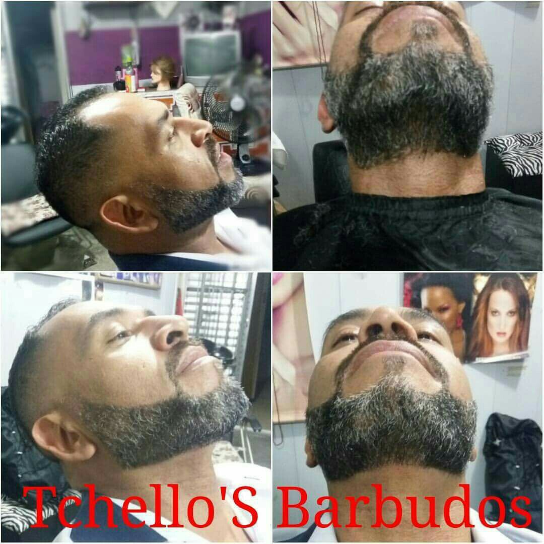 Barba e cabelo,ambos em degradê ,#barba #cabelo #degrade #haircut #masculino #homensdebarba #tchellosbarbudos outros barbeiro(a) auxiliar cabeleireiro(a) recepcionista