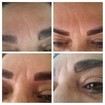 Aplicação. De henna