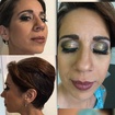 #penteado #cabelocurto e #maquiagemnoite 