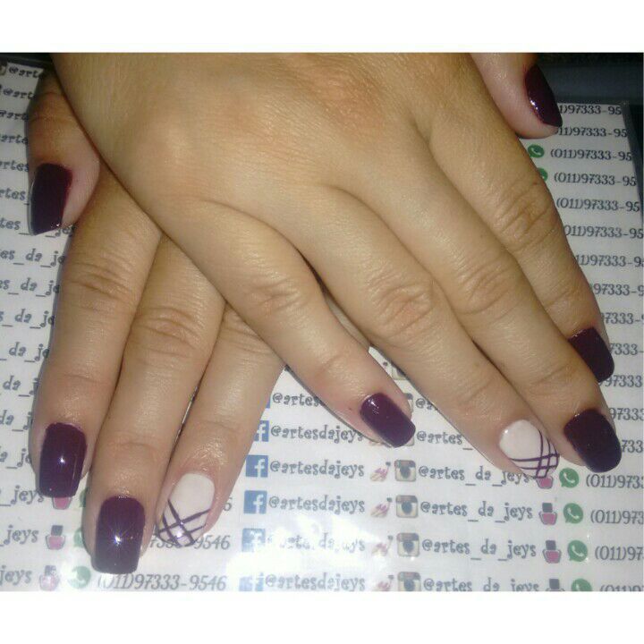 Unhas decoradas unha manicure e pedicure