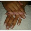 Unhas decoradas com laço!