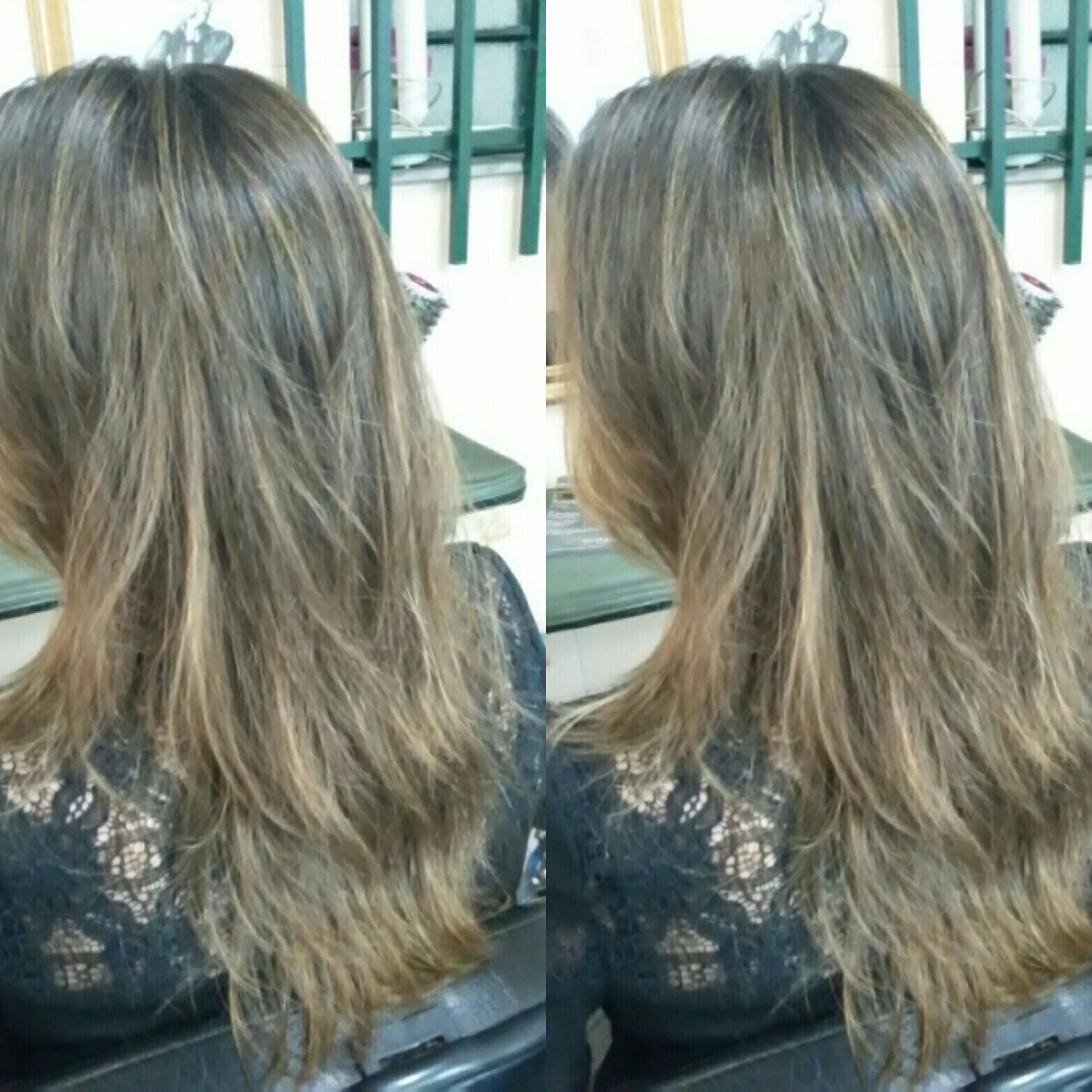 Mechas discretas para iluminar cabelo cabeleireiro(a)
