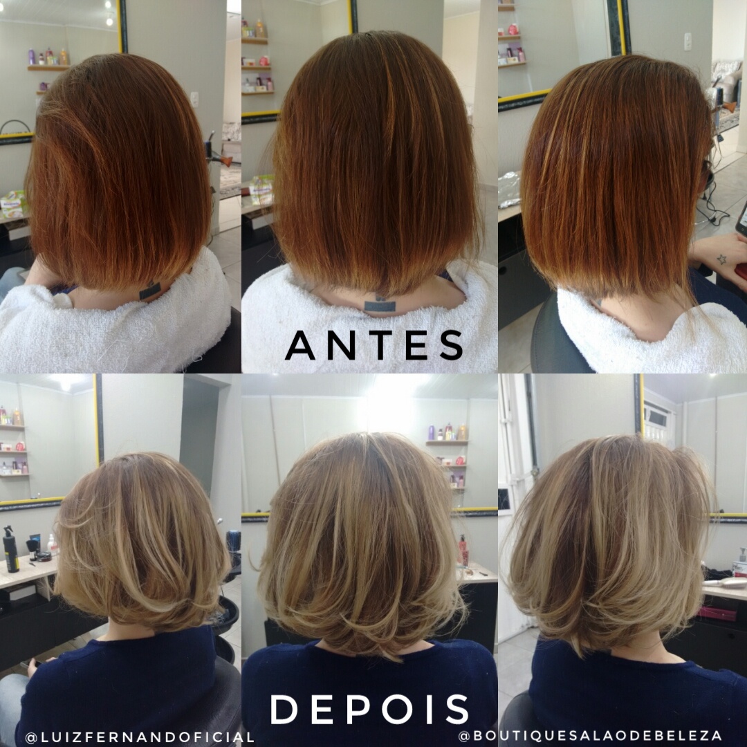 #mechas #ombrehair #loiropoderoso #Hair #loiro cabelo cabeleireiro(a)