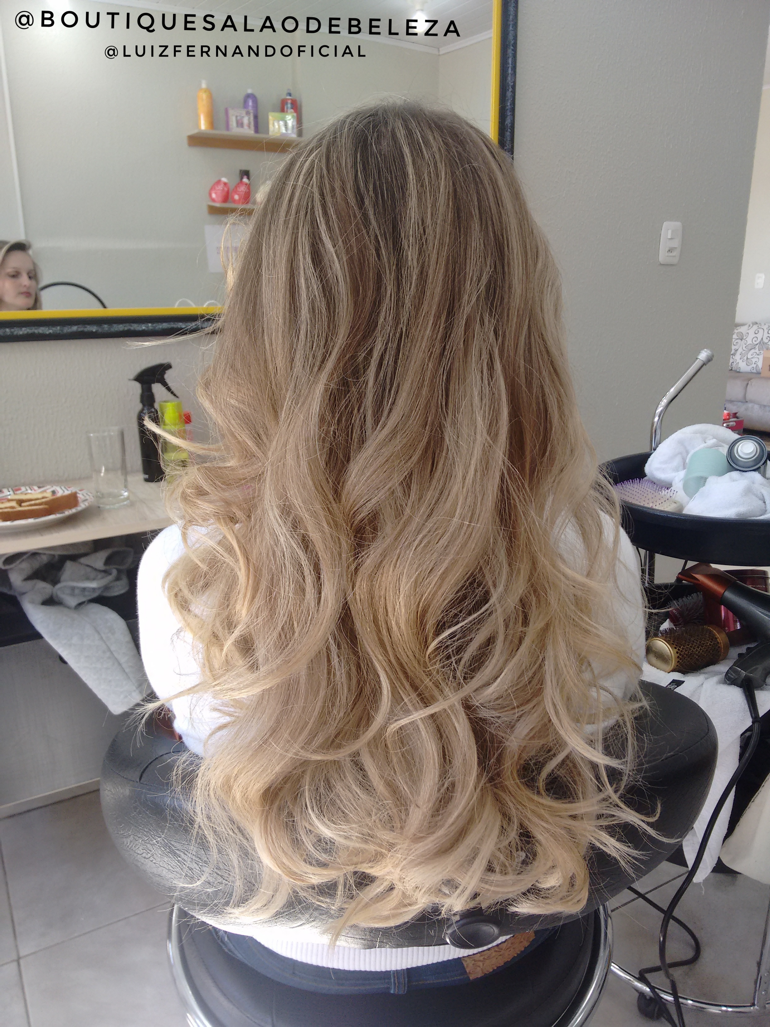 #hair #cauterização #cabeosaudável #reconstrução #beachwaves cabelo cabeleireiro(a)