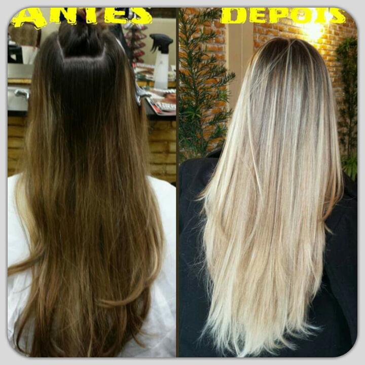 Platinado  cabelo cabeleireiro(a) maquiador(a)