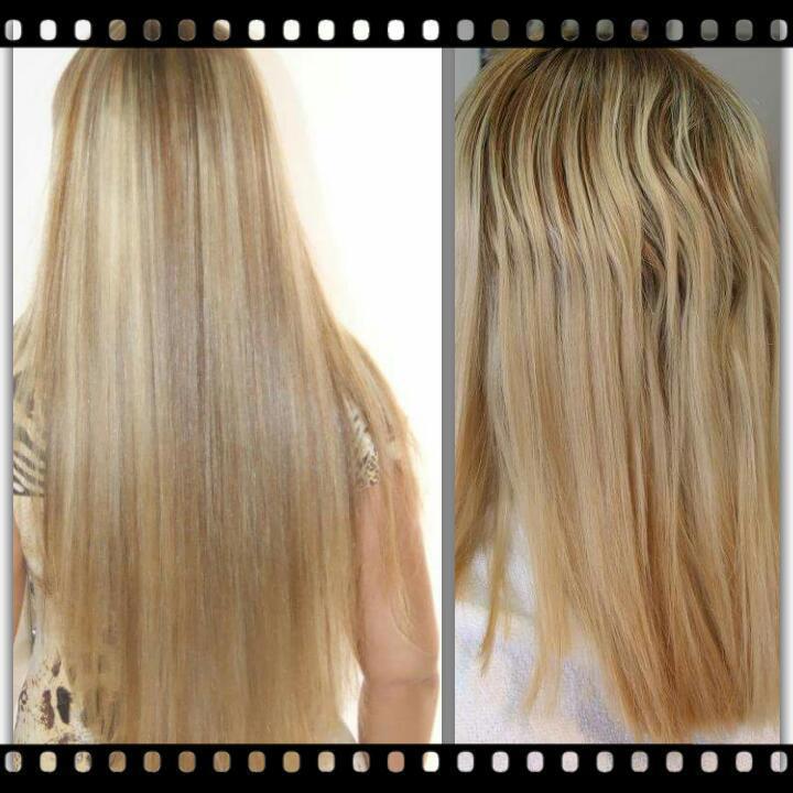 Alongamento  cabelo cabeleireiro(a) maquiador(a)