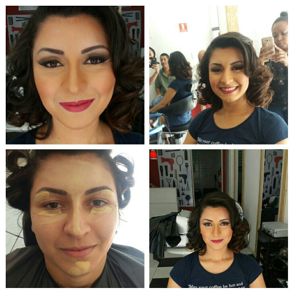 Make up do Dia! Noiva na manhã do dia 01/06 aos 24 anos 😘💐⚥💄#Makeup #Make #No #Capricho #Para a #Cliente #Mais #Top #Hairdresser maquiagem cabeleireiro(a) designer de sobrancelhas auxiliar cabeleireiro(a)
