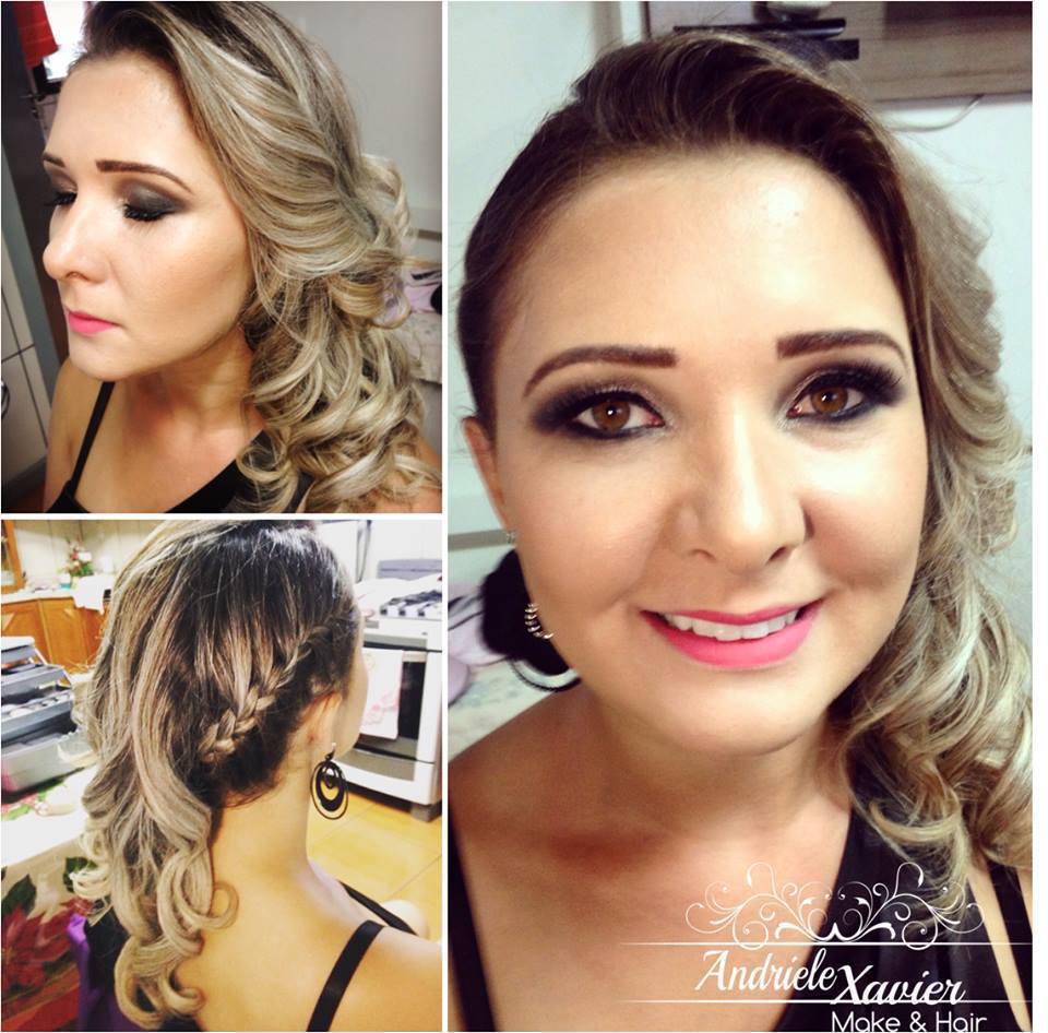 Foto: Make e Penteado para formatura! makeup maquiagem | CBeauty