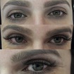 Design de sobrancelha e alongamento de cílios com tufinho #Design #alongamento #eyesbrown 