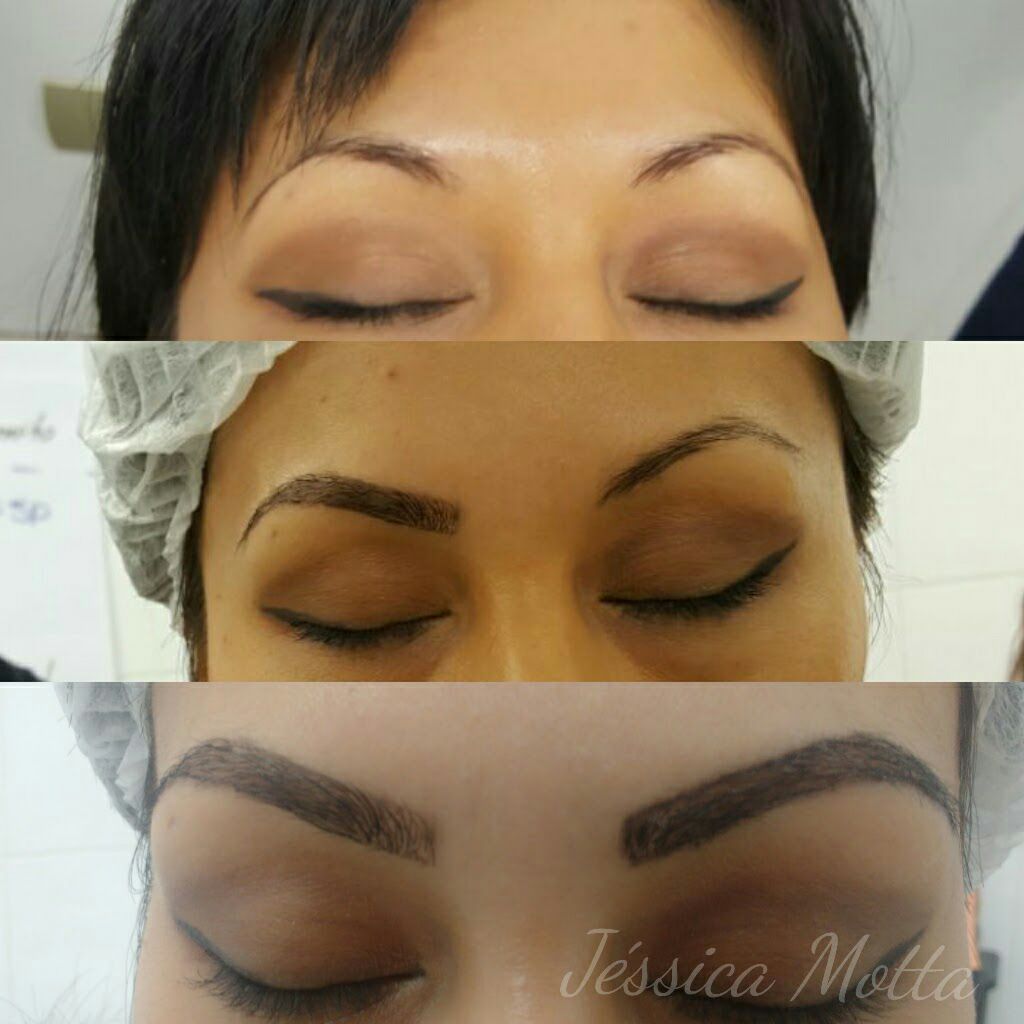 Megahair de sobrancelhas estética designer de sobrancelhas micropigmentador(a)