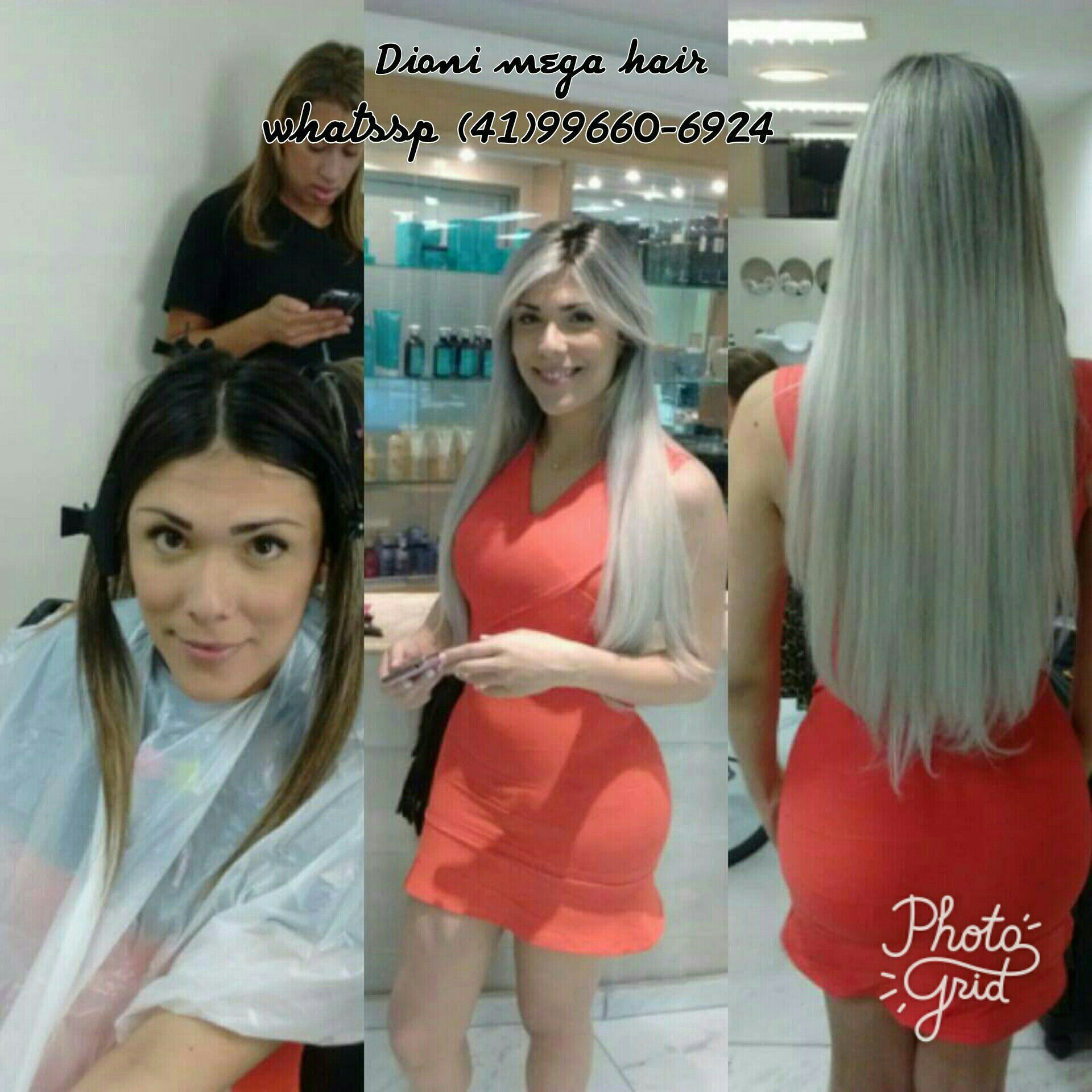 #megahairaraucaria #megahair #megahaircuritiba #megahairbrasil #cabelosdosul #aplique cabelo stylist /visagista