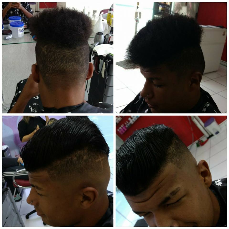 #Desfarce #navalhado #progressiva cabelo 